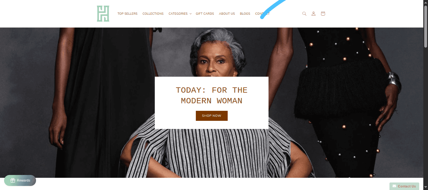 Hertunba Shopify Revamp
